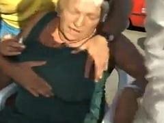 Gorda, Tetas grandes, Rubia, Mamada, Cuadrupleta, Abuelita, Maduro, Tetas