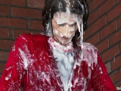 フェラチオ, 茶髪の, のぞき穴, オナニー, 天然, パンティ, フェラする, オッパイの