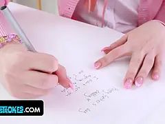 18 jaar, Enthousiasteling, Sperma, Hd, Onschuldig, Gezichtspunt, Verassing, Tieten likken