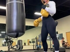 Kelsi Monroe MILF Fucks Hard In The Gym