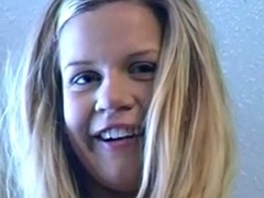 Enthousiasteling, Grote mammen, Blond, Pijpbeurt, Bruinharig, Sperma shot, Moeder die ik wil neuken, Tiener