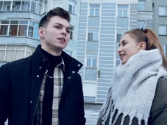 Chick has sex including blowjob and facial cumshot