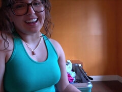 Gros seins, Brunette brune, Plantureuse, Tir de sperme, Faciale, Hard, Hd, Adolescente