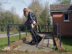 Mooi, Europees, Ondergoed, Masturbatie, Rijpe lesbienne, Openbaar, Shemale, Alleen