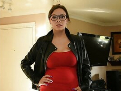 Grosse titten, Betrug, Schmuddelige sprache, Handschuhe, Mutti, Pov, Erotischer film, Stiefmutter