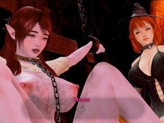 3d, デカ尻, デカチン, イく瞬間, ゲーム, オナニー, おもちゃ