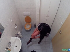 Amateur, Salle de bains, Sucer une bite, Léchez, Bureau, Séduite, Uniforme, Voyeur