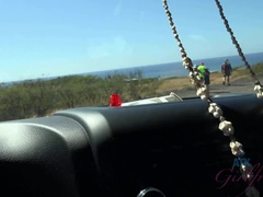 Amateur, Playa, Rubia, Mamada, Penetracion con dedos, Orgasmo, Pov, Flaco