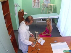 Éjaculation interne, Doigter, Léchez, Infirmière, Bureau, Lécher le sphincter, Uniforme, Voyeur