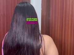 Indian Fatty Fucked By Cameraman While On the Phone