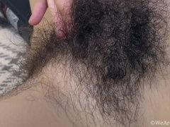 Culo, Negro, Morena, Peludo, Lencería, Masturbación, Pezones inflados, Vibrador