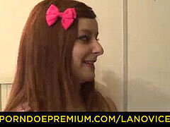 Fresh French cutie from LA gets pounded in job interview