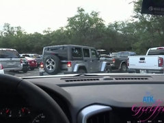 Любители, Пальцем, Мастурбация, Оргазм, На природе, От первого лица, На публике, Сквиртинг