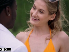 Gorgeous Model Tiffany Tatum can't Resist her Photographer's BBC