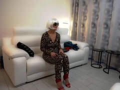 Leie, Crossdresser, Selbstgemacht, Erniedrigung, Ehemann, Orgasmus, Penis, Ehefrau