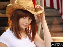 Fetisj, Vingeren, Hd, Masturbatie, Orgasme, Buiten, Tiener, Tieten likken