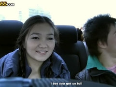 茶髪の, 大学生, 試験