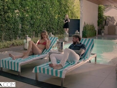 Grote kont, Pijpbeurt, Vriendje, Bruinharig, Likken, Pools, Trio, Tieten likken