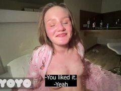 STEP SISTER BEGGED NOT TO STOP AND CUM INSIDE HER