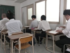 アジア人, チン, 女, 熟年, 淫乱熟女, オマンコ, おもらし, 教師