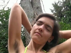 Morena, Extremo, Penetracion con dedos, Al aire libre, Solo, Tetas, Juguetes, Vibrador