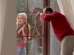 Enthousiasteling, Blond, Pijpbeurt, Tsjechisch, Daddy, Europees, Hd, Rijpe lesbienne