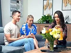 デカチン, 茶髪の, 浮気者, Hd, 熟年, 淫乱熟女, 妊娠, オッパイの