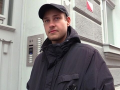 Denny Chris is featured in a hardcore passion session