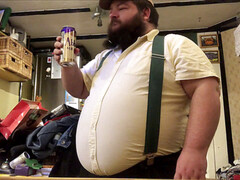 Gay pipe, burp, gay beer