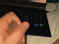 Screaming naughty boy milks witnessing a phat rump