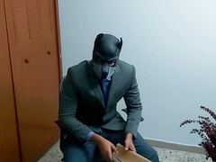 Masturbating, dirty talk, and degradation session