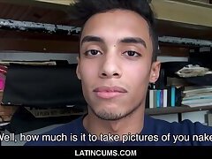Straight Latino Boy With Braces Gay For Pay POV