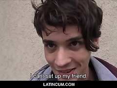 Cute Young Latino Twink Boy Fucked By Stranger For Money POV