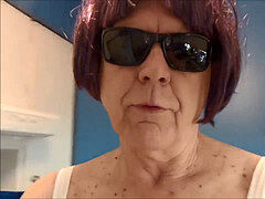 horny Gigi loves caboose plug and finger joy