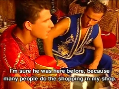 Four Arabian Courtiers Indulge In A Sticky No Condom Orgy