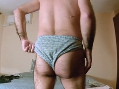 Earl shows off his quirky collection of briefs