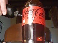 065-12 anal hard Coke bottle insertion 88mm.of diameter.  So hard.  20220825