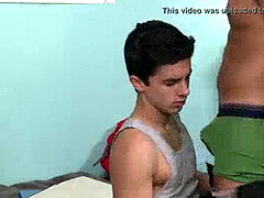 ultra-cute youthful faggot dudes having fun