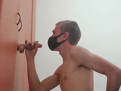 Man copilation with faux-cock