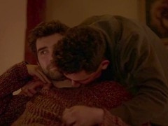 Romantic tale with gay theme, featuring simulated intimacy and outdoor scenes