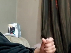 just groaning and wanking