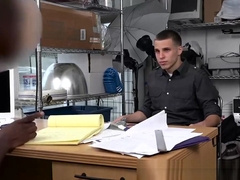 White cracker anal testing from big black anaconda dick