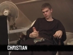 Best male pornstars Brock Labelli and Dan Doe in horny masturbation, big dick homosexual sex clip