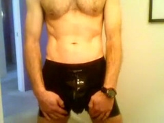 rubber and void urine