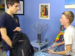 Hunter Starr wants to have exercise with his warm boyfriend Conner