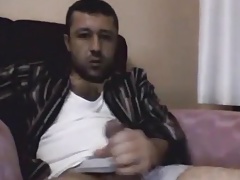 Turkish dude cumming inside boxer