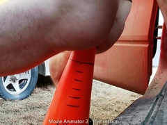 Video, Taking Xl Cone Toy Mod Outdoors At Work Alone
