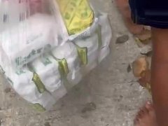 BrunoM fucked by street vendor