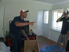 Group, mischievous, blow-job