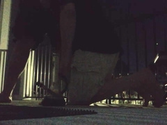 Getting Blown and Ravaged on the back Porch at Night